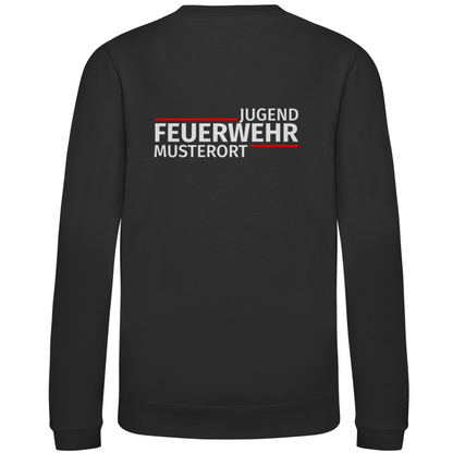 Kinder Sweatshirt - Modern Jugendfeuerwehr [Personalisierbar]