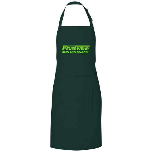 Grillschürze - Freiwillige Feuerwehr Grün [Personalisierbar]
