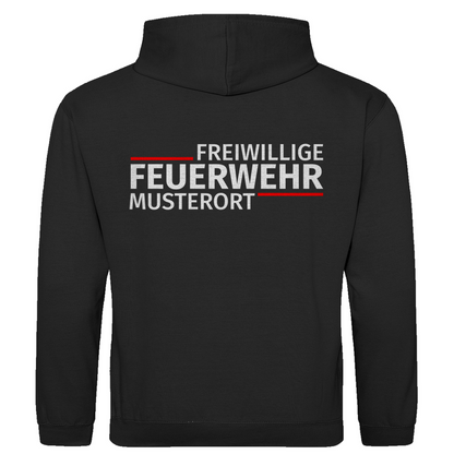 Herren Hoodie - Modern Freiwillige Feuerwehr [Personalisierbar]