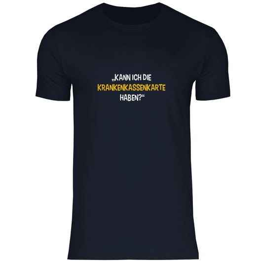 Herren T-Shirt - Krankenkassenkarte