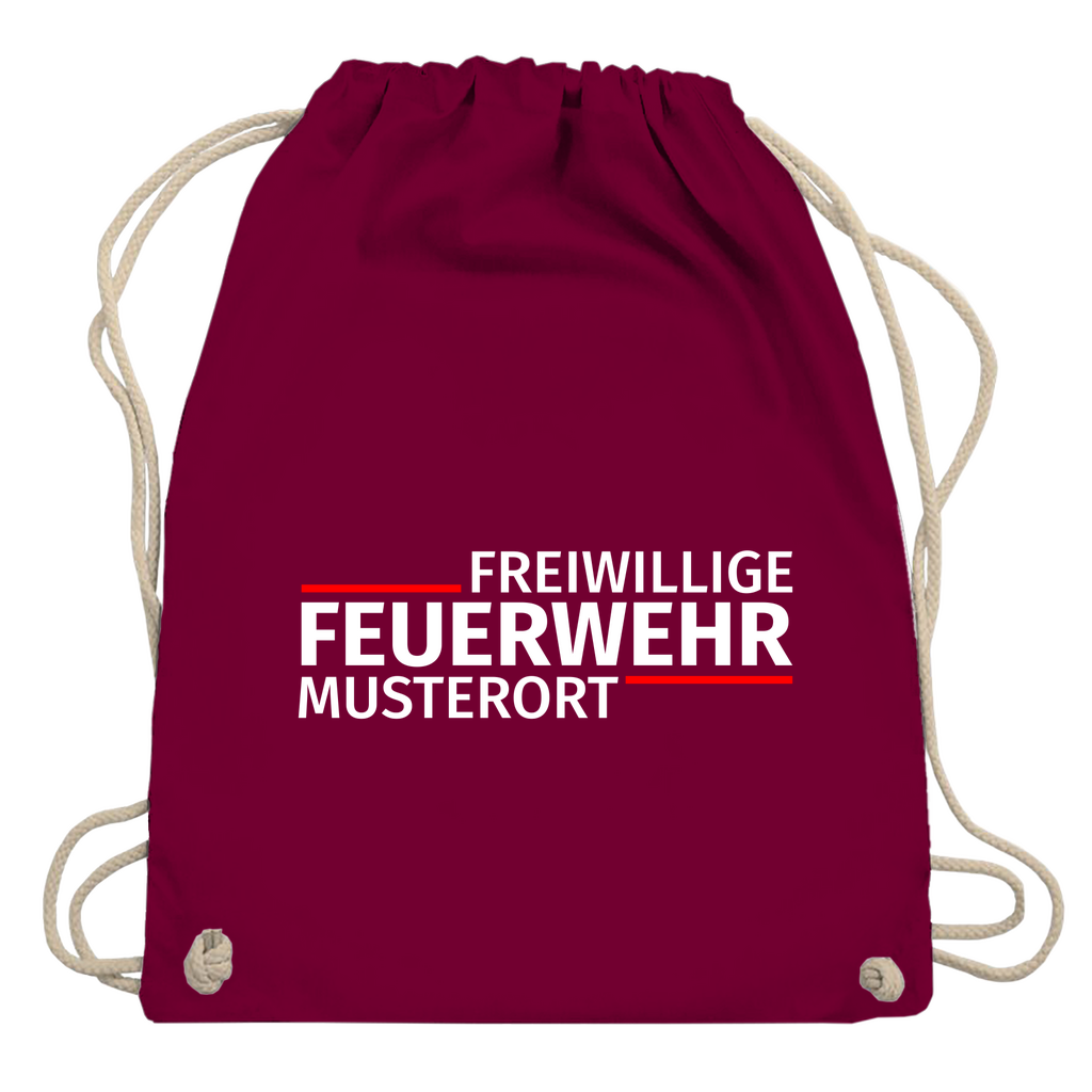 Turnbeutel - Modern Freiwillige Feuerwehr [Personalisierbar]