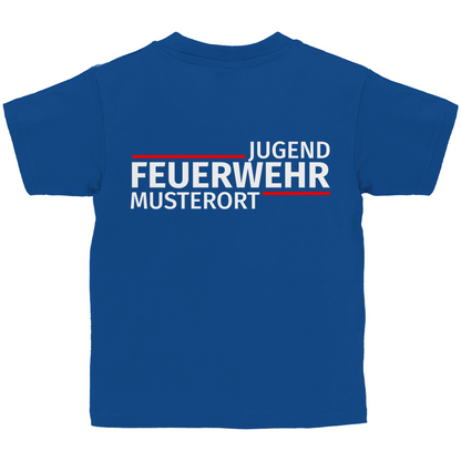 Kinder T-Shirt - Modern Jugendfeuerwehr [Personalisierbar]