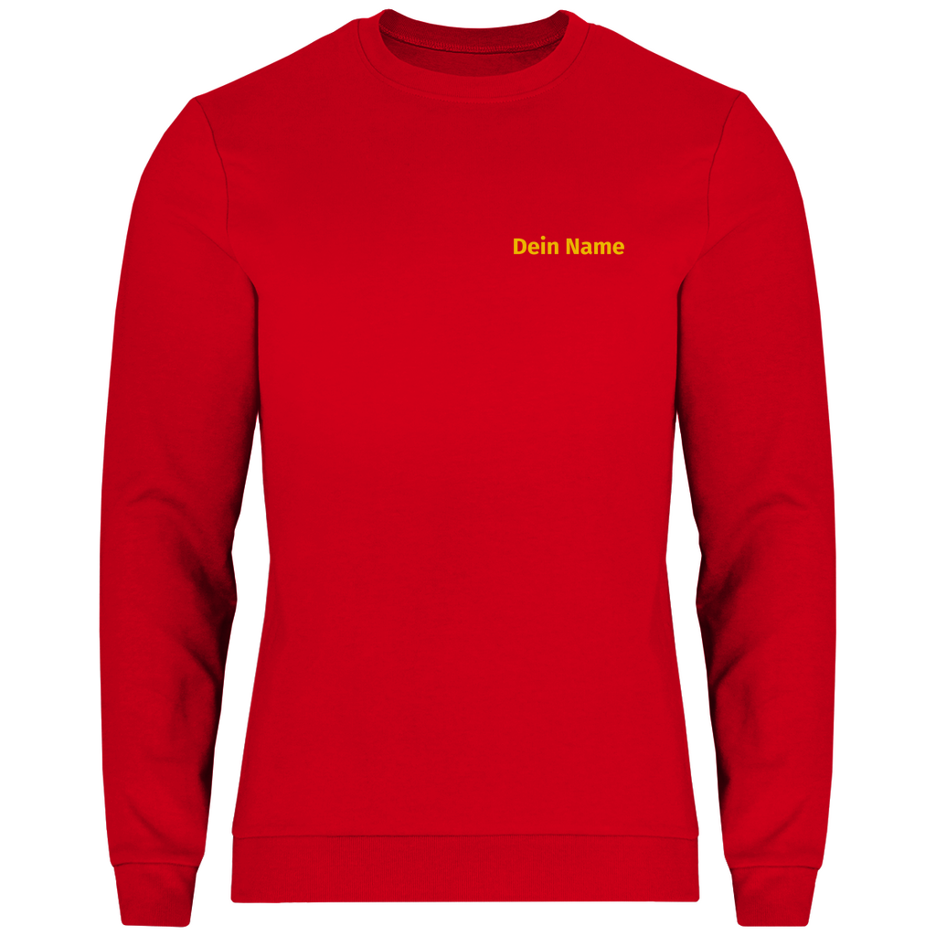 Herren Sweatshirt - Freiwillige Feuerwehr Gelb [Personalisierbar]