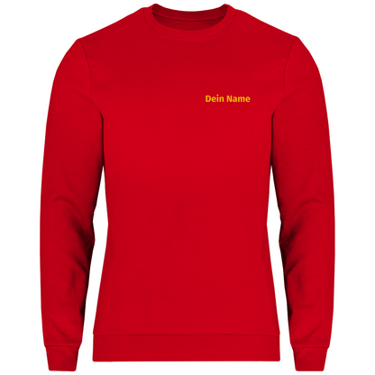 Herren Sweatshirt - Freiwillige Feuerwehr Gelb [Personalisierbar]