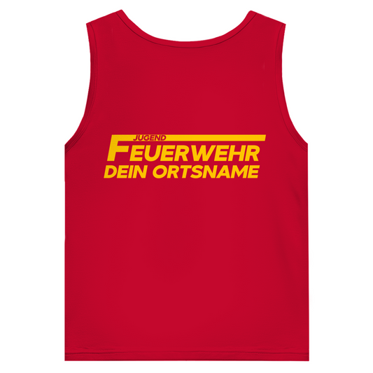 Herren Tank Top - Jugendfeuerwehr Gelb [Personalisierbar]