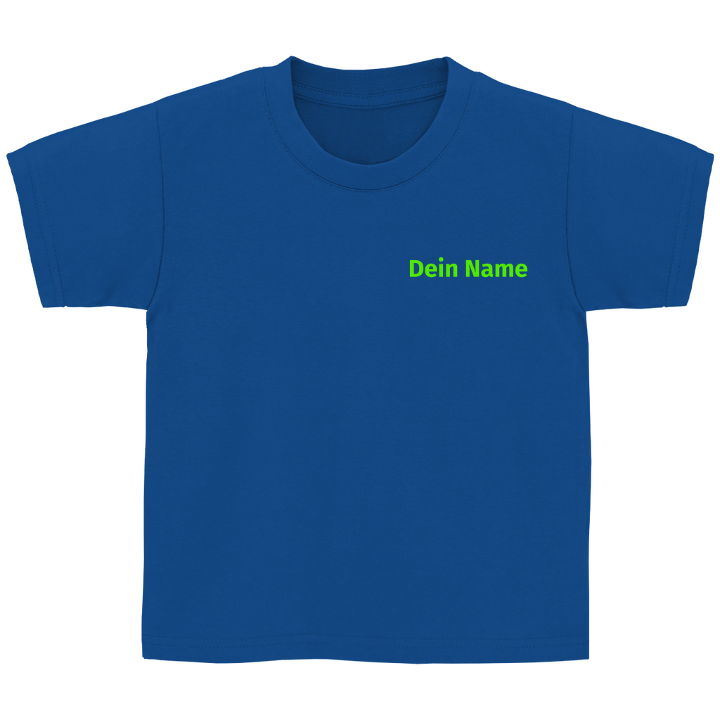 Kinder T-Shirt - Freiwillige Feuerwehr Grün [Personalisierbar]