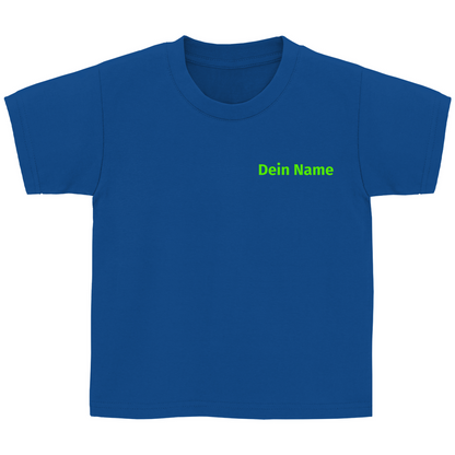 Kinder T-Shirt - Jugendfeuerwehr Grün [Personalisierbar]