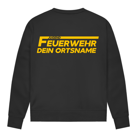 Damen Sweatshirt - Jugendfeuerwehr Gelb [Personalisierbar]