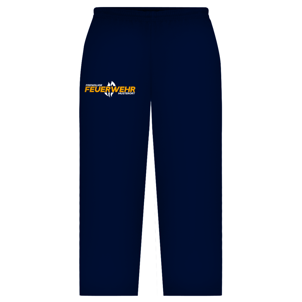 Oversize Sweatpants - Flamme Freiwillige Feuerwehr Gelb [Personalisierbar]