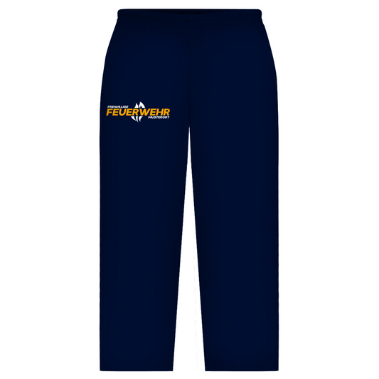 Oversize Sweatpants - Flamme Freiwillige Feuerwehr Gelb [Personalisierbar]