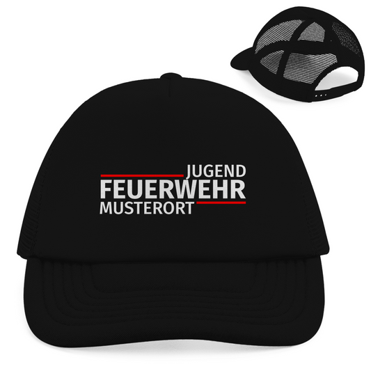 Retro Trucker Cap - Modern Jugendfeuerwehr [Personalisierbar]