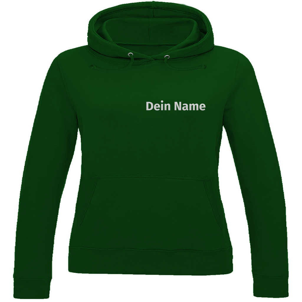 Damen Hoodie - Freiwillige Feuerwehr Grün (Personalisierbar)