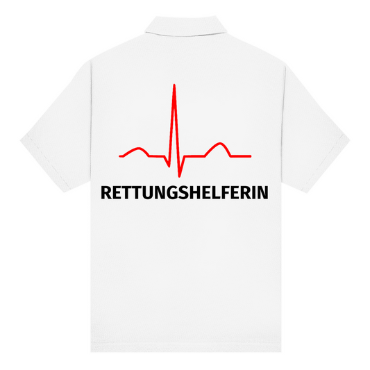 Unisex Poloshirt - EKG Rettungshelferin