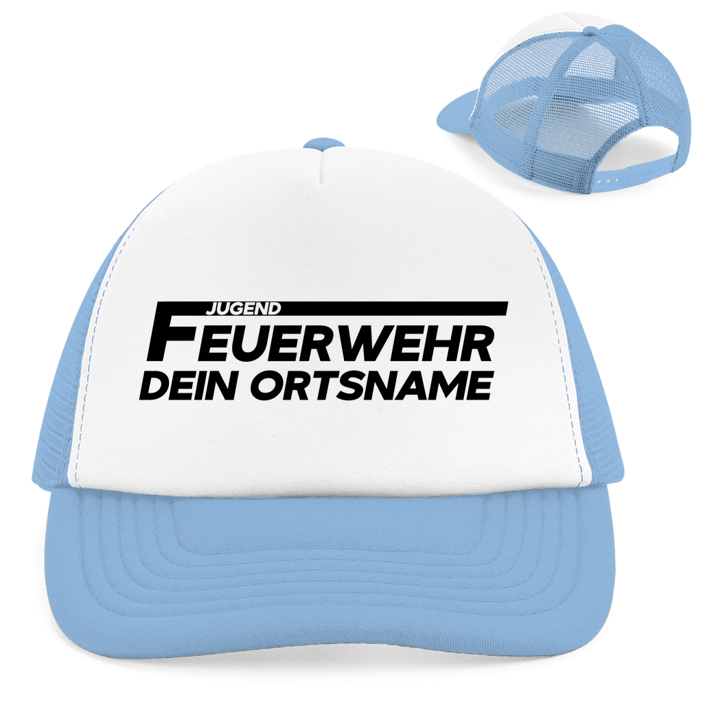 Retro Trucker Cap - Jugendfeuerwehr (Personalisierbar)