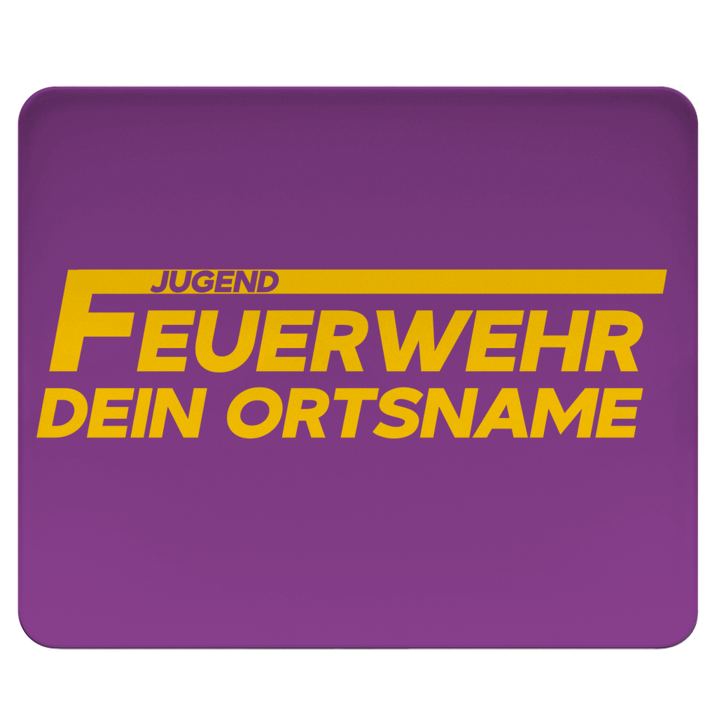 Mousepad - Jugendfeuerwehr Gelb [Personalisierbar]