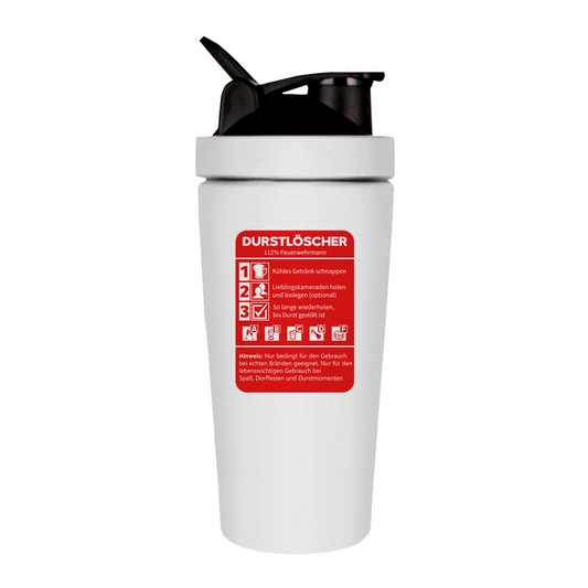 Fitness Shaker - Durstlöscher Feuerwehrmann