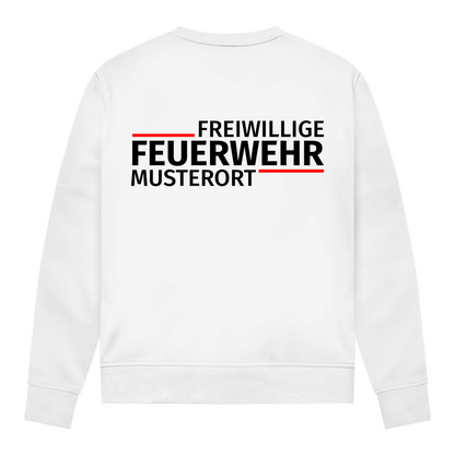 Damen Sweatshirt - Modern Freiwillige Feuerwehr [Personalisierbar]