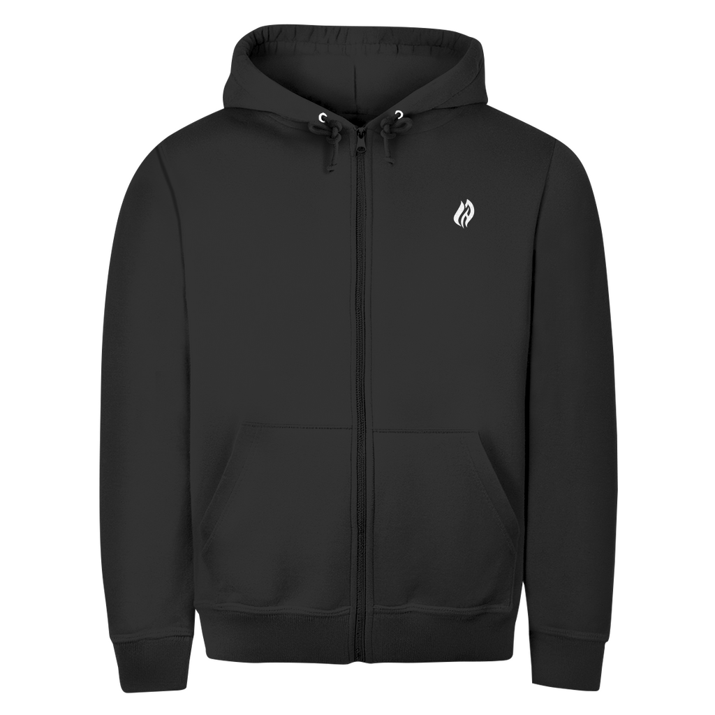 Unisex Zipper Hoodie - Flamme Freiwillige Feuerwehr Gelb [Personalisierbar]