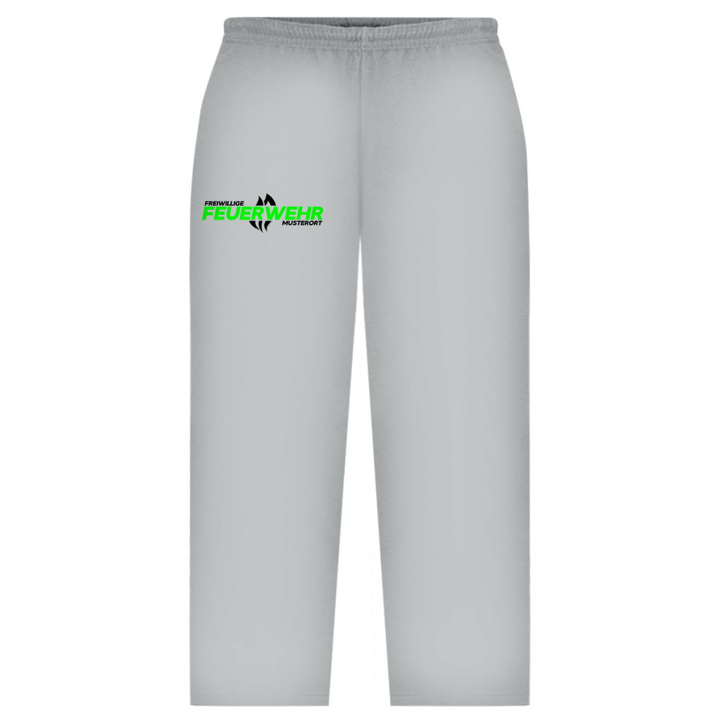 Oversize Sweatpants - Flamme Freiwillige Feuerwehr Grün [Personalisierbar]