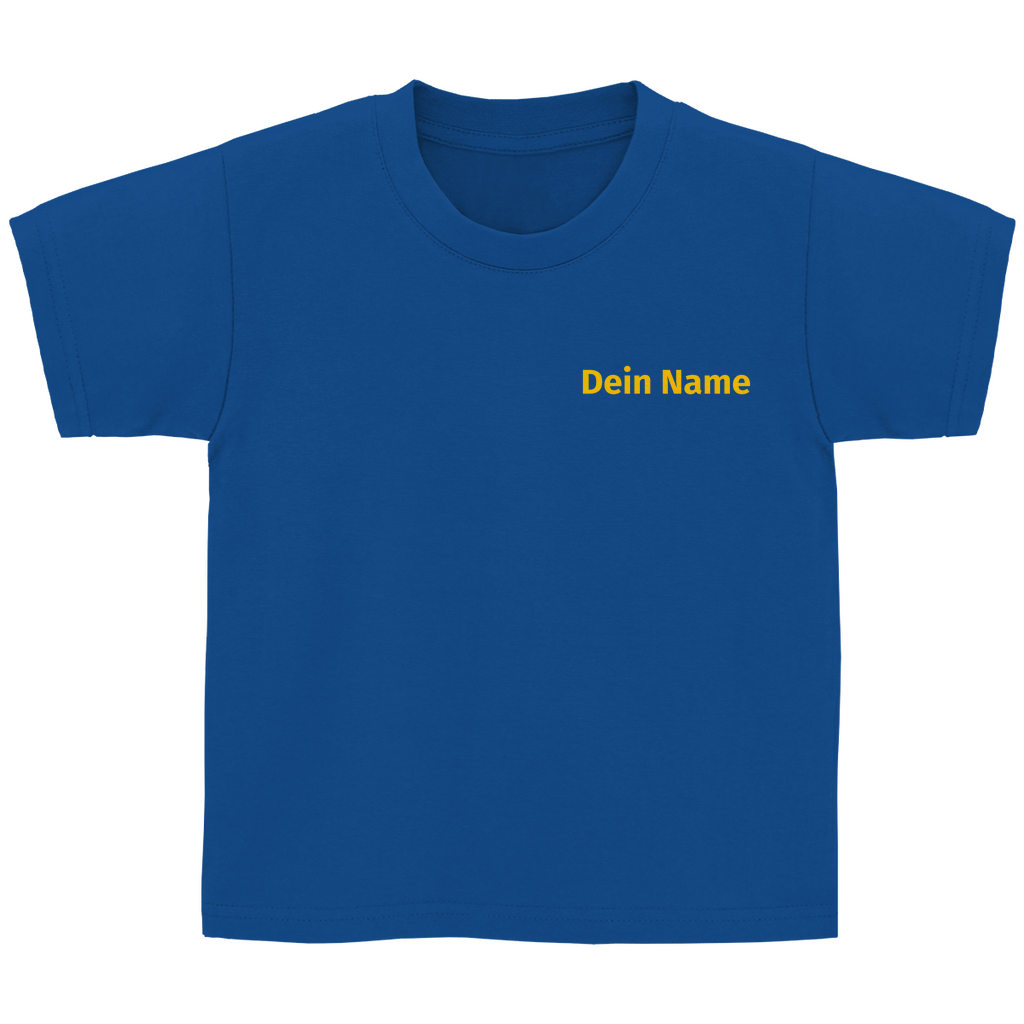 Kinder T-Shirt - Freiwillige Feuerwehr Gelb [Personalisierbar]