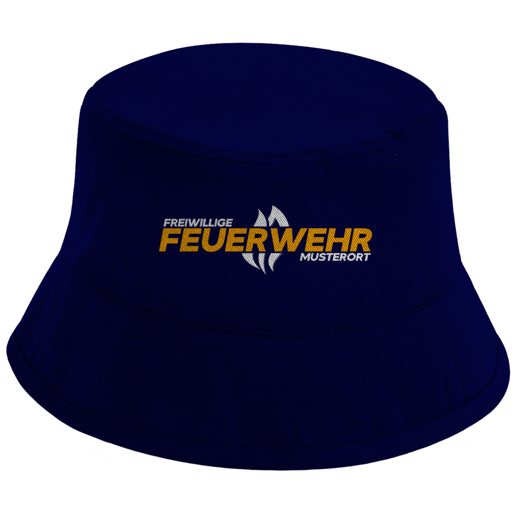 Bucket Hat - Flamme Freiwillige Feuerwehr Gelb [Personalisierbar]