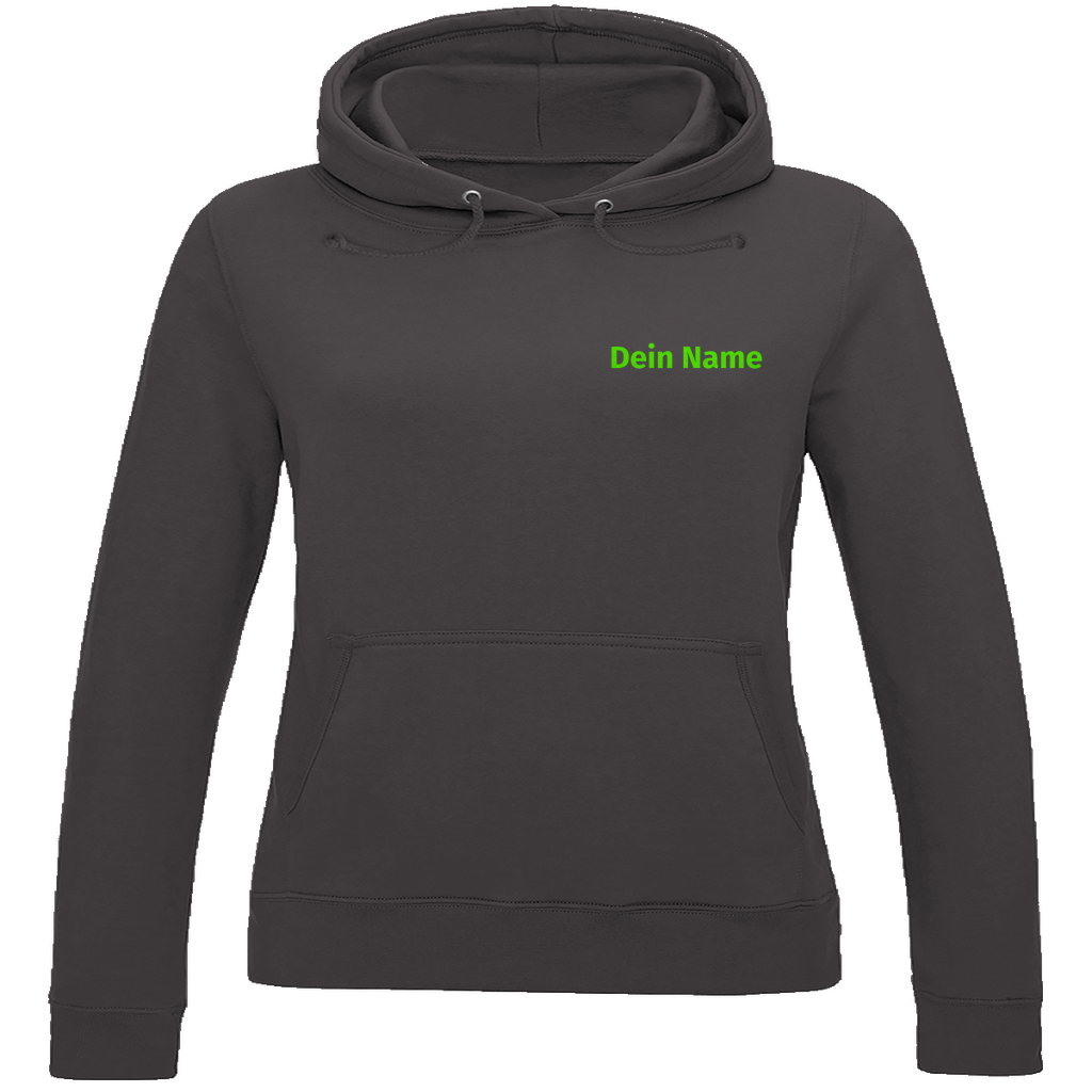 Damen Hoodie - Freiwillige Feuerwehr Grün [Personalisierbar]