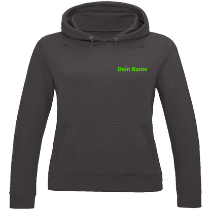 Damen Hoodie - Freiwillige Feuerwehr Grün [Personalisierbar]