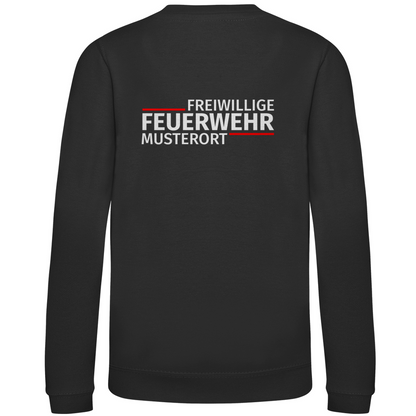 Kinder Sweatshirt - Modern Freiwillige Feuerwehr [Personalisierbar]
