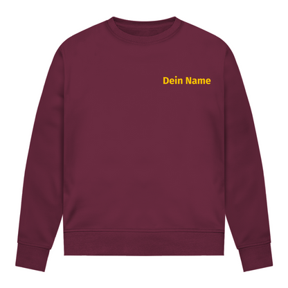 Damen Sweatshirt - Freiwillige Feuerwehr Gelb [Personalisierbar]