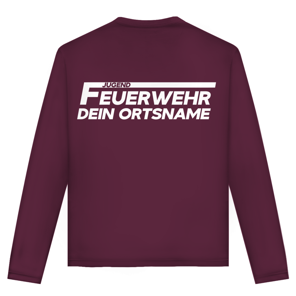 Unisex Langarmshirt - Jugendfeuerwehr [Personalisierbar]