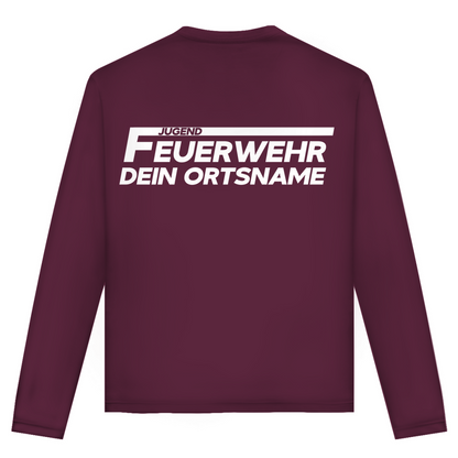 Unisex Langarmshirt - Jugendfeuerwehr [Personalisierbar]