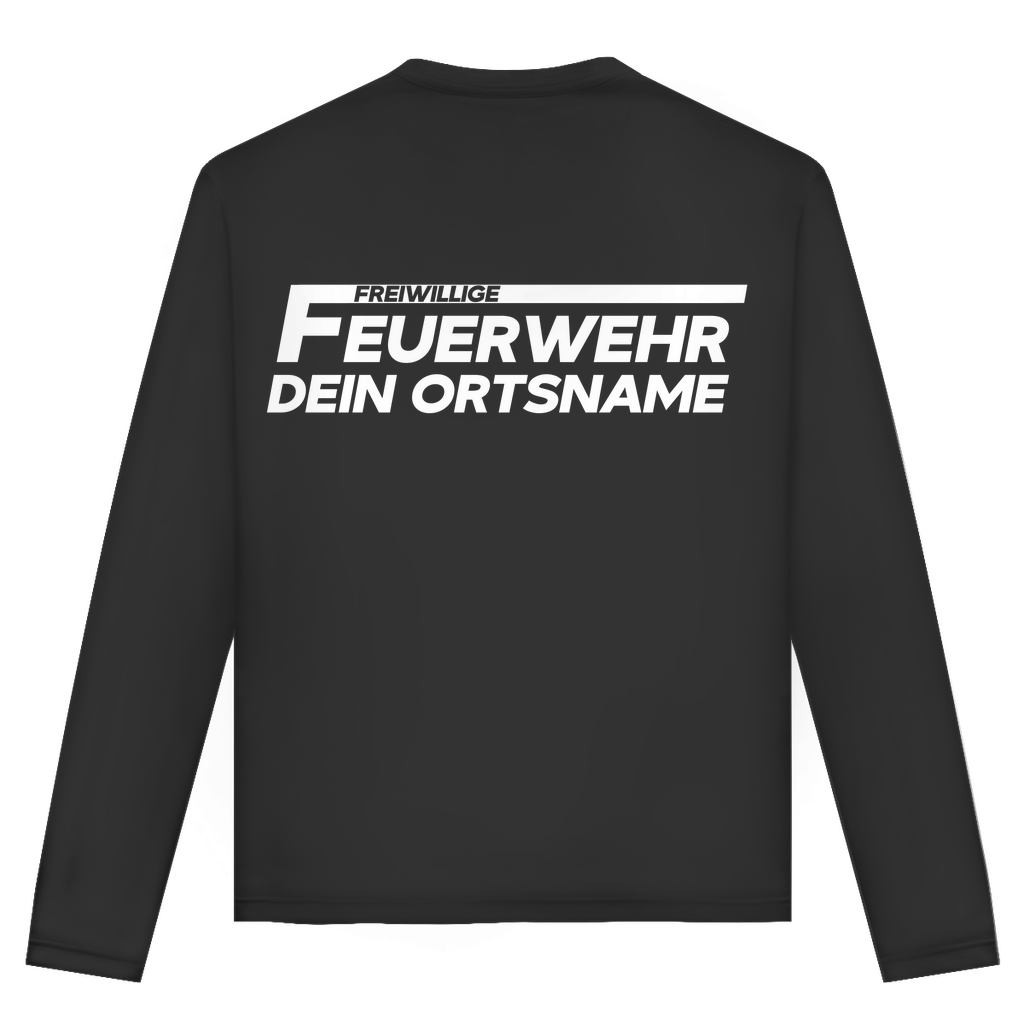 Unisex Langarmshirt - Freiwillige Feuerwehr [Personalisierbar]