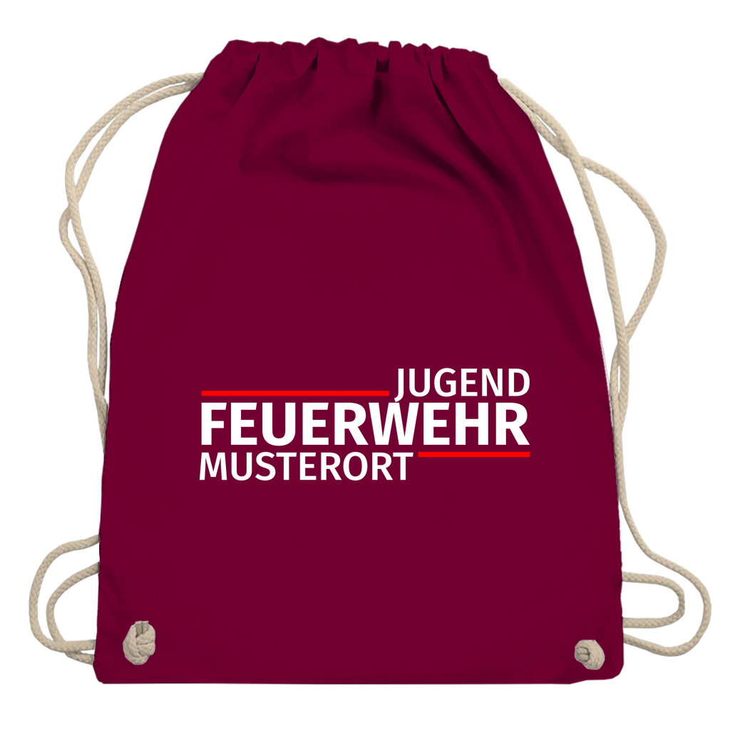 Turnbeutel - Modern Jugendfeuerwehr [Personalisierbar]