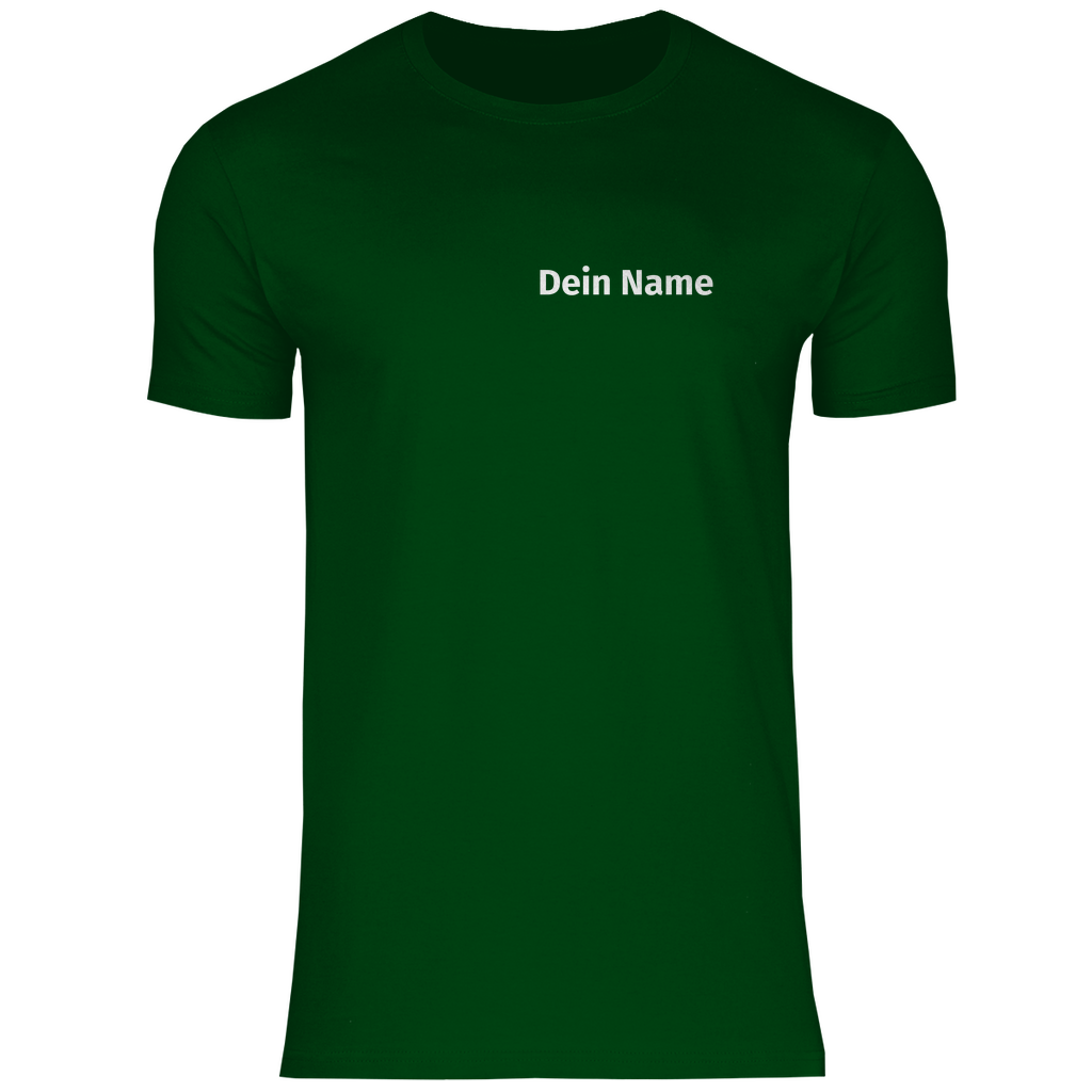 Herren T-Shirt - Freiwillige Feuerwehr Grün (Personalisierbar)