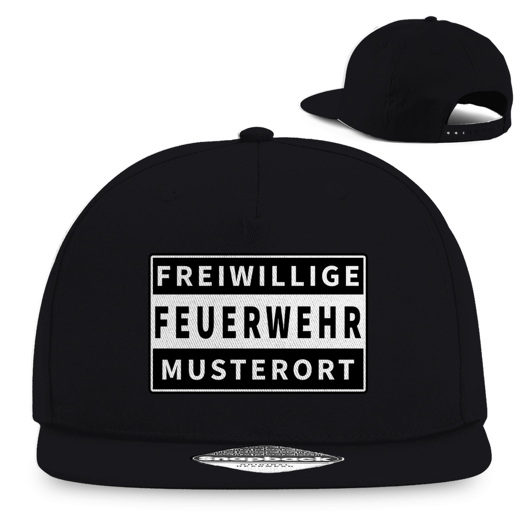 Snapback Rapper Cap - Parental Advisory (Personalisierbar)