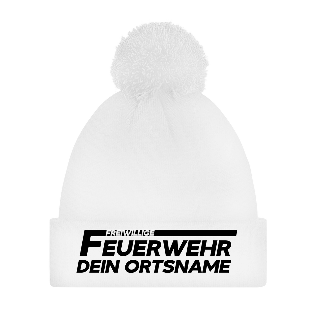 Bommelmütze - Freiwillige Feuerwehr [Personalisierbar]