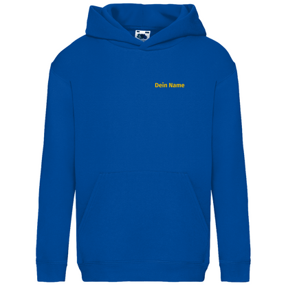 Kinder Hoodie - Jugendfeuerwehr Gelb [Personalisierbar]