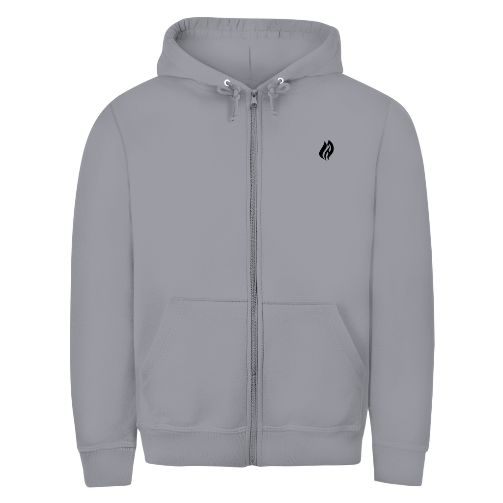 Unisex Zipper Hoodie - Flamme Freiwillige Feuerwehr Gelb [Personalisierbar]