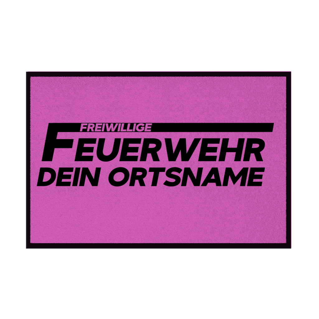 Fußmatte - Freiwillige Feuerwehr [Personalisierbar]