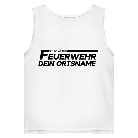 Herren Tank Top - Freiwillige Feuerwehr [Personalisierbar]