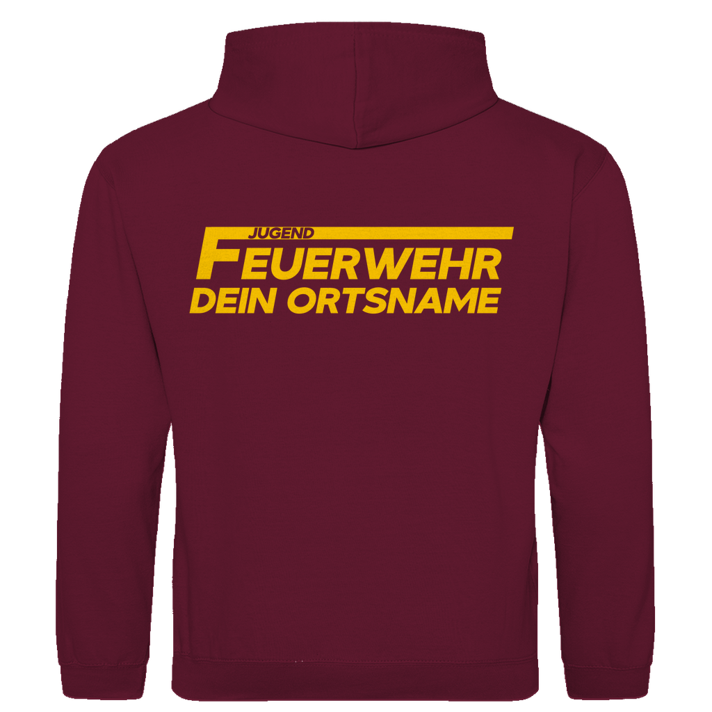 Herren Hoodie - Jugendfeuerwehr Gelb [Personalisierbar]