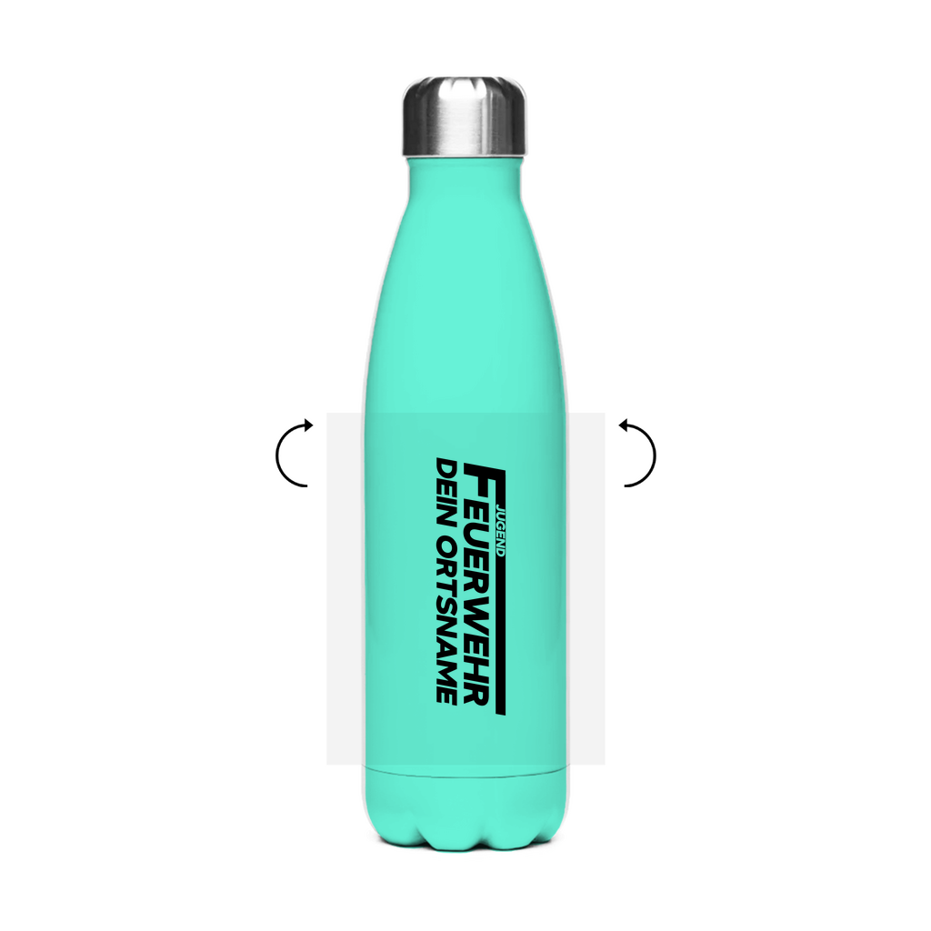 Edelstahl-Thermoflasche - Jugendfeuerwehr [Personalisierbar]