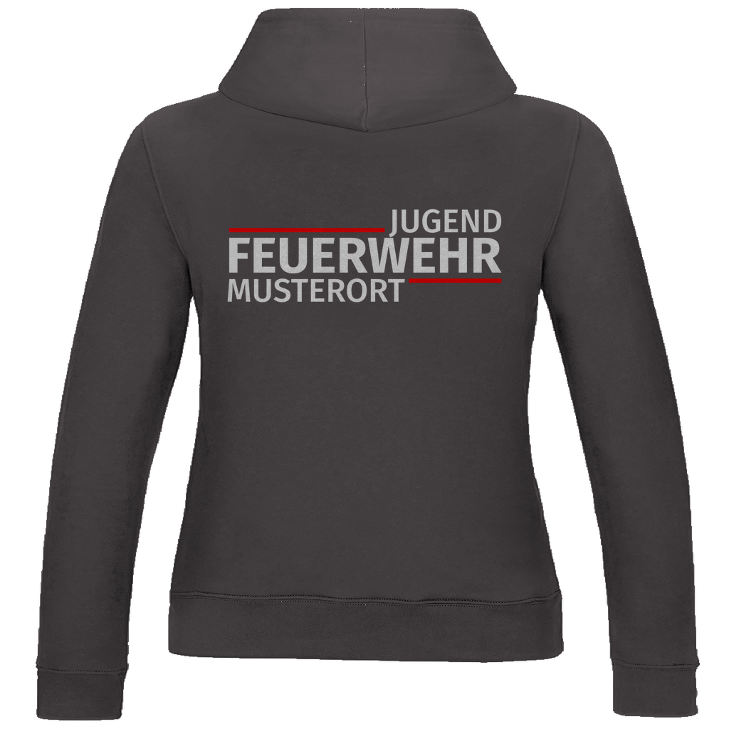 Damen Hoodie - Modern Jugendfeuerwehr [Personalisierbar]
