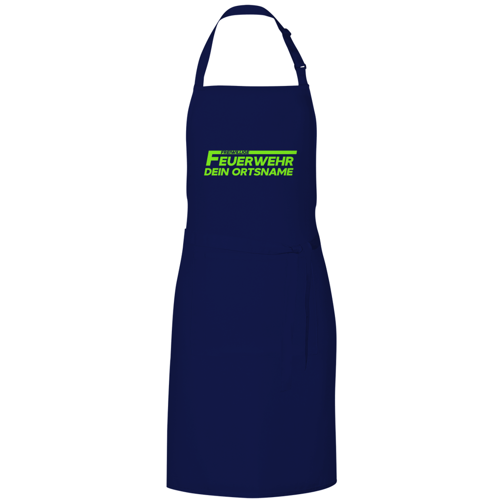 Grillschürze - Freiwillige Feuerwehr Grün [Personalisierbar]