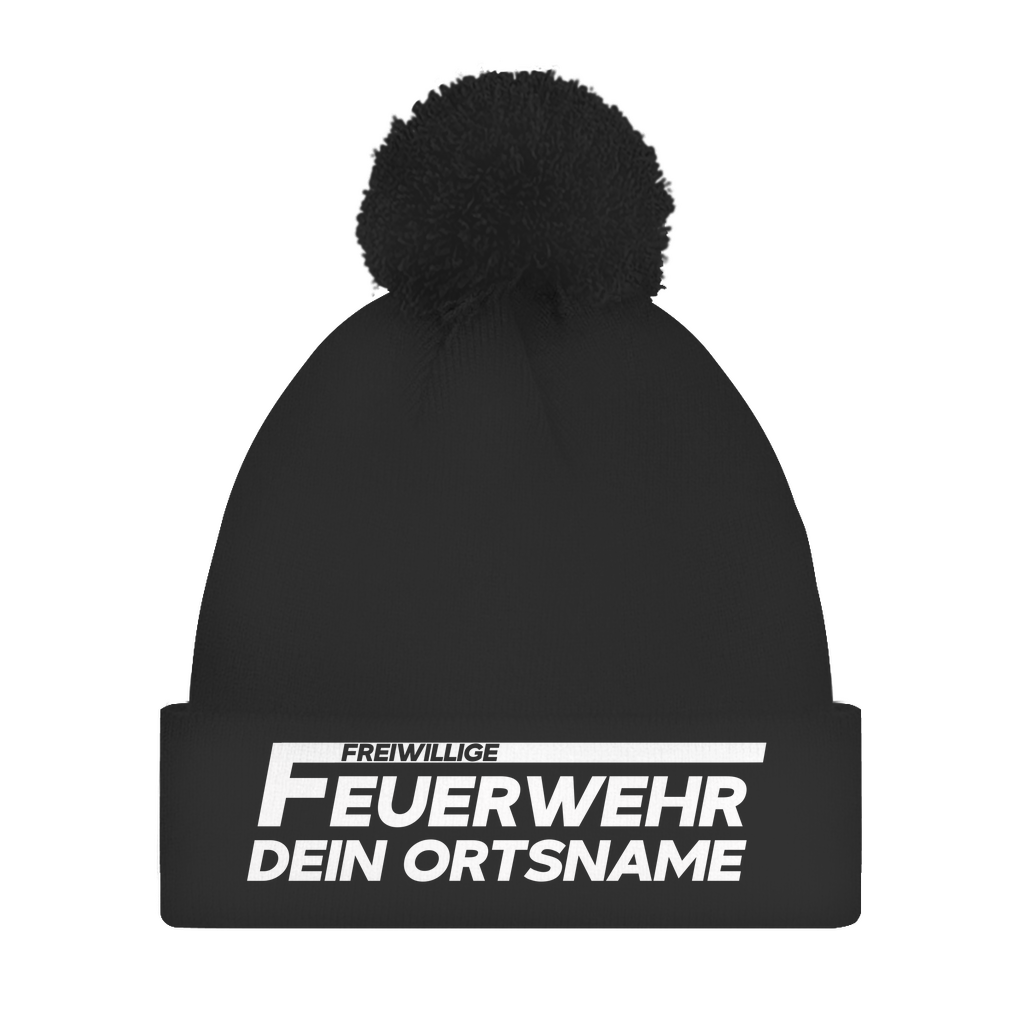 Bommelmütze - Freiwillige Feuerwehr [Personalisierbar]