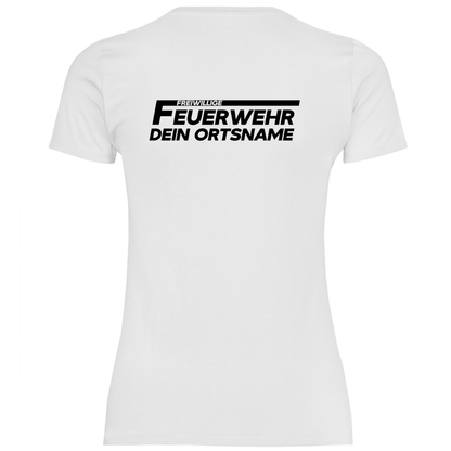 Damen T-Shirt - Freiwillige Feuerwehr [Personalisierbar]