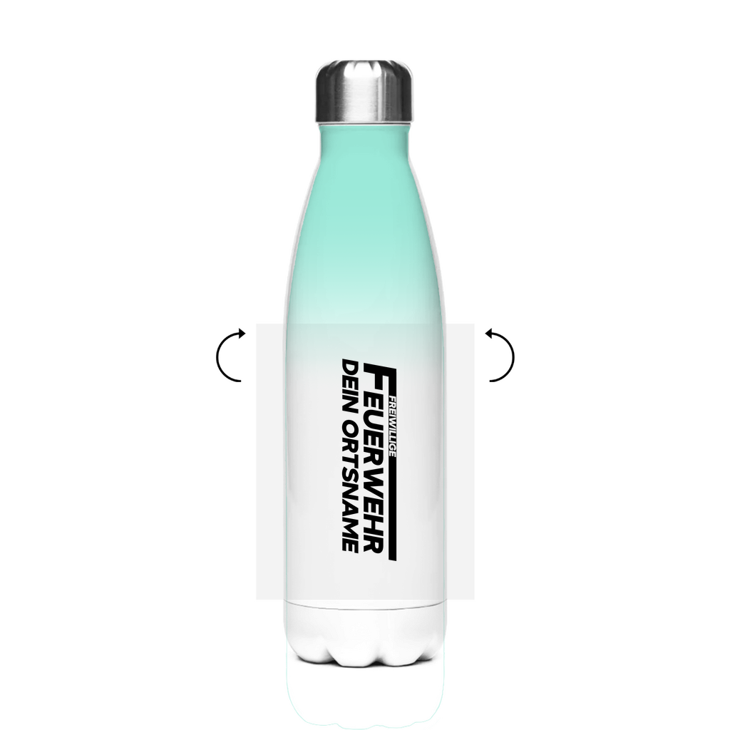 Edelstahl-Thermoflasche - Freiwillige Feuerwehr [Personalisierbar]
