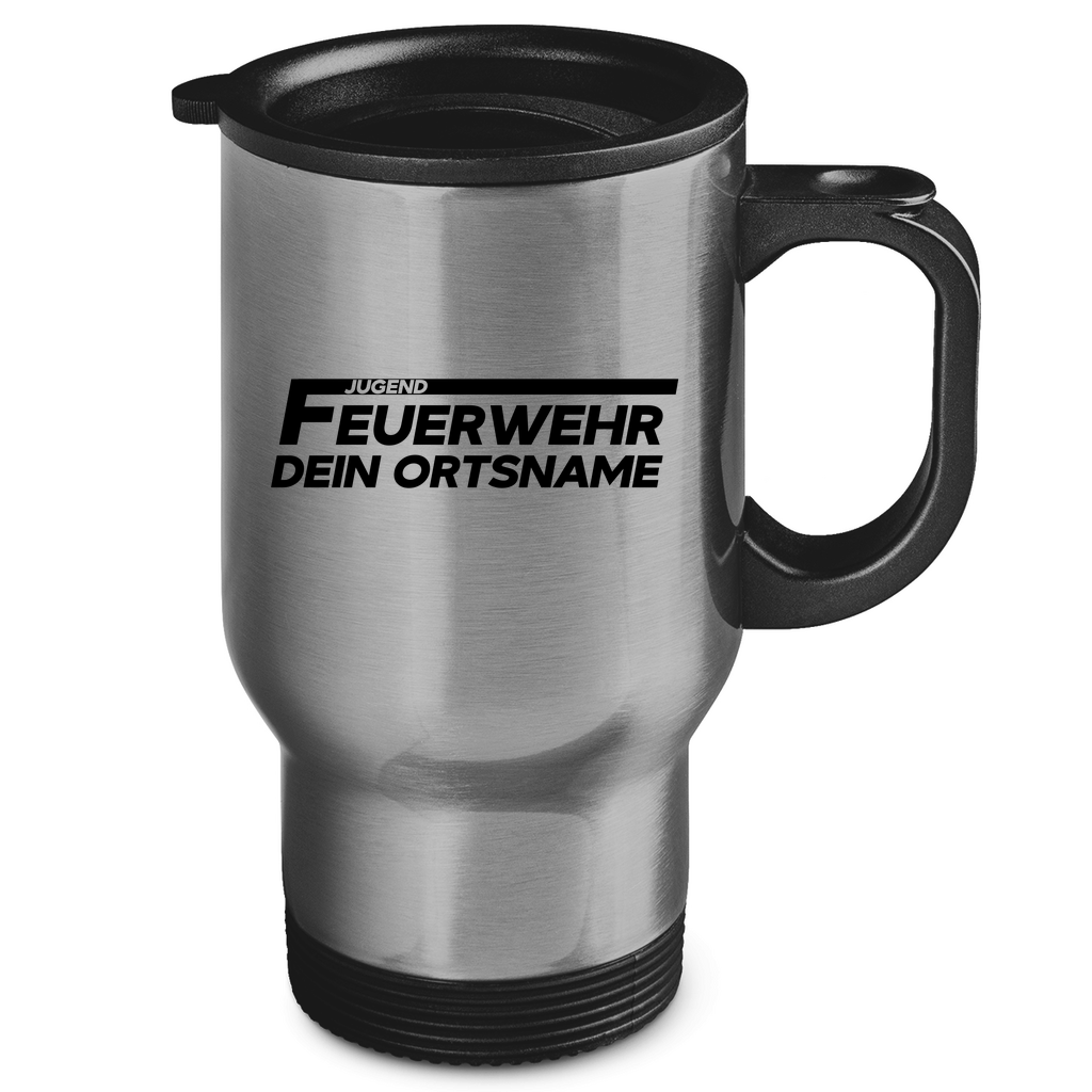 Edelstahl-Thermobecher - Jugendfeuerwehr [Personalisierbar]