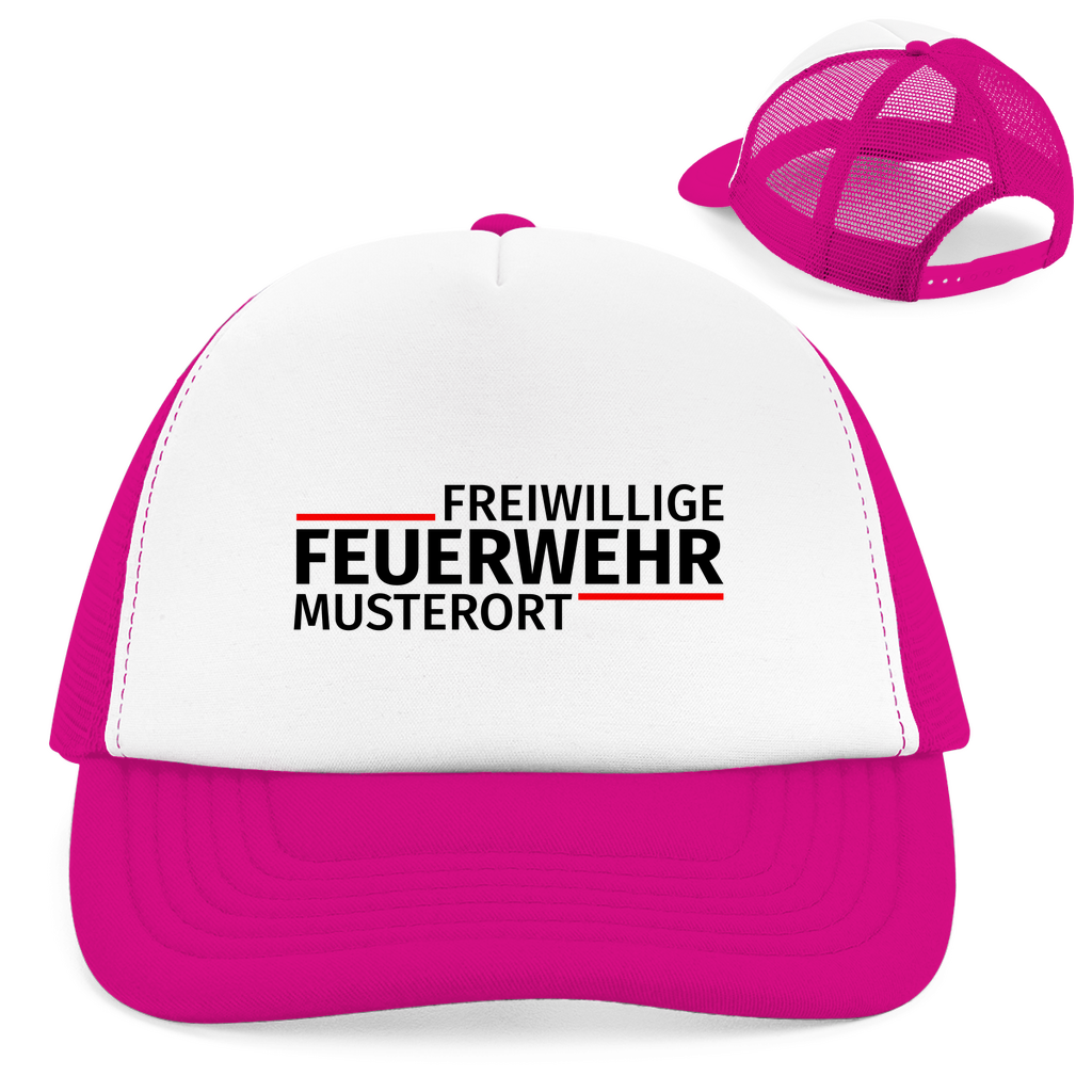 Retro Trucker Cap - Modern Freiwillige Feuerwehr [Personalisierbar]