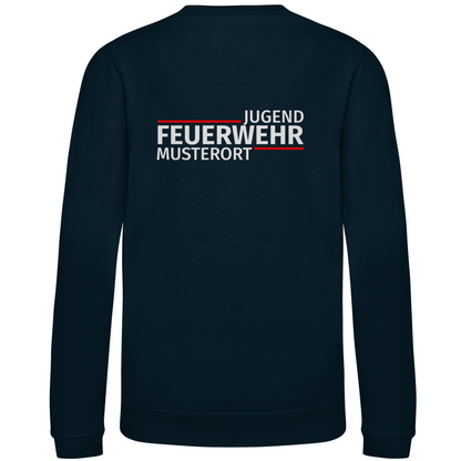 Kinder Sweatshirt - Modern Jugendfeuerwehr [Personalisierbar]
